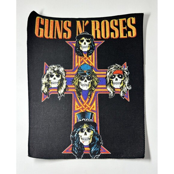 Vintage Guns N Roses GnR Back Patch 14” x 12” Sew on 90s Appetite Destruction - Picture 2 of 11